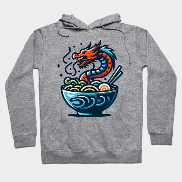 Dragon Ramen Hoodie by Moniato